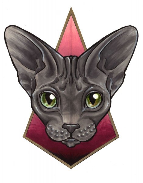 Сфинкс рисунок