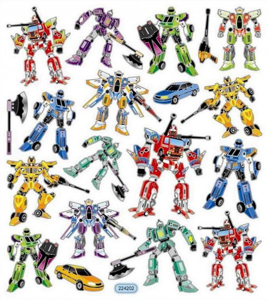 Наклейки трансформеры