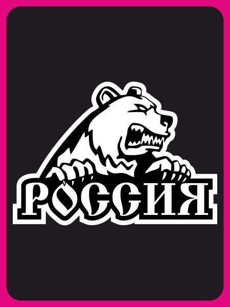 Патриотические наклейки на машину