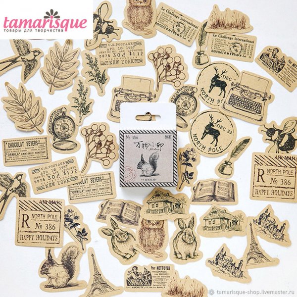 Этикетка в винтажном стиле