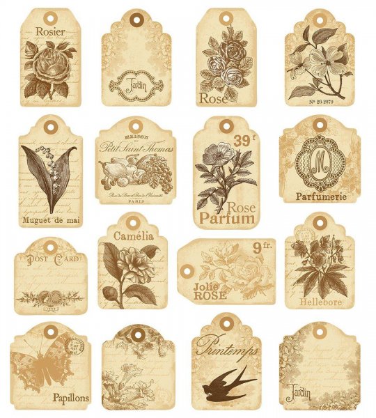 Бирка старинная