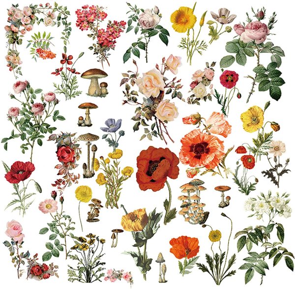 Винтажные Стикеры