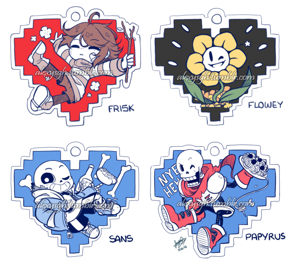 Стикеры наклейки андертейл