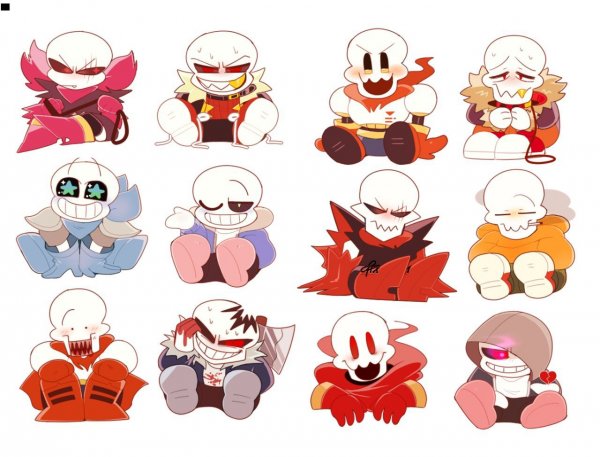 Undertale au наклейки