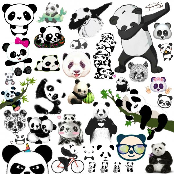 Милые Стикеры Панда