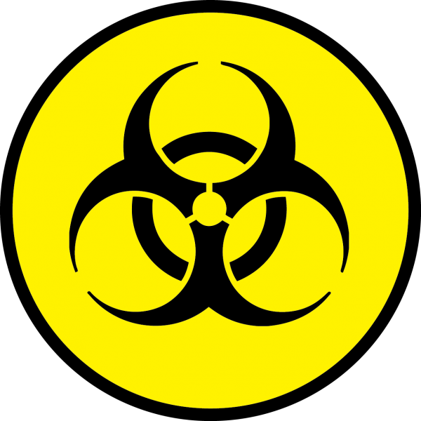 Значок биологической опасности Biohazard