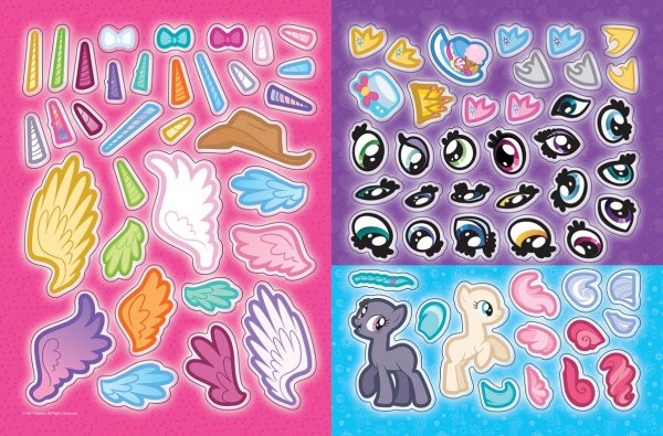 Наклейки пони