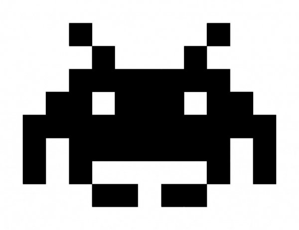 8 Битный монстр Space Invaders