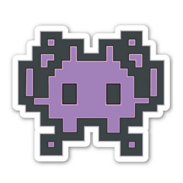 Пиксельный пришелец