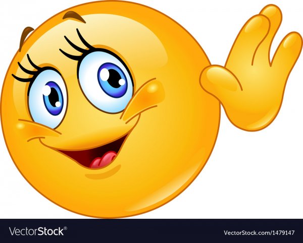 Смайлик привет