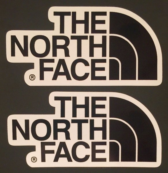 The North face значок