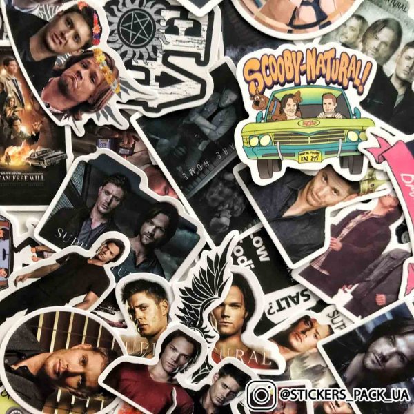 Наклейка (стикер) Supernatural