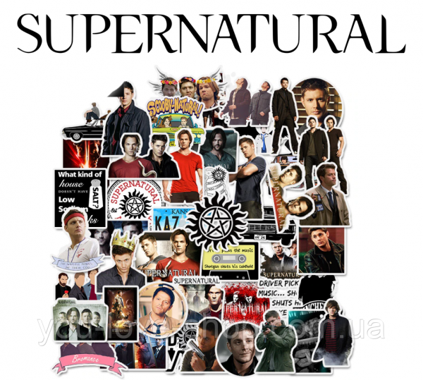 Наклейки Supernatural