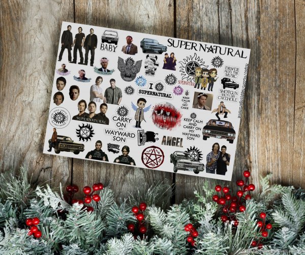 Наклейки дневники вампира