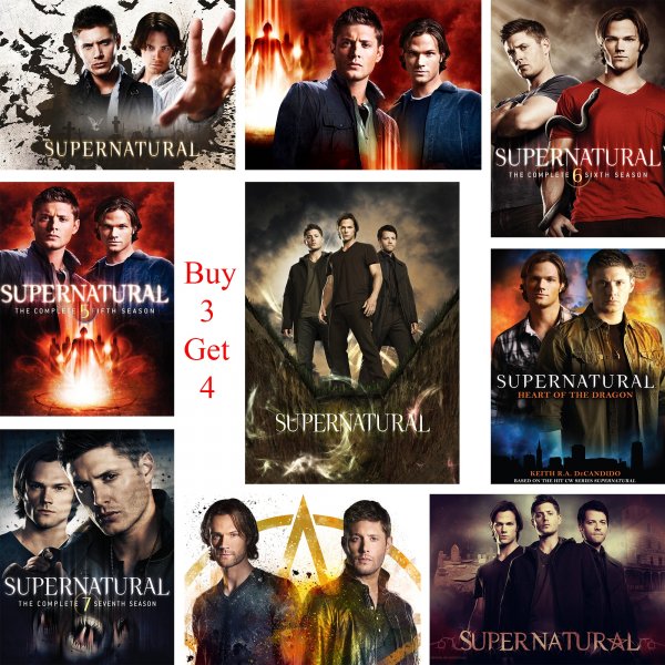 Сериал сверхъестественное наклейки
