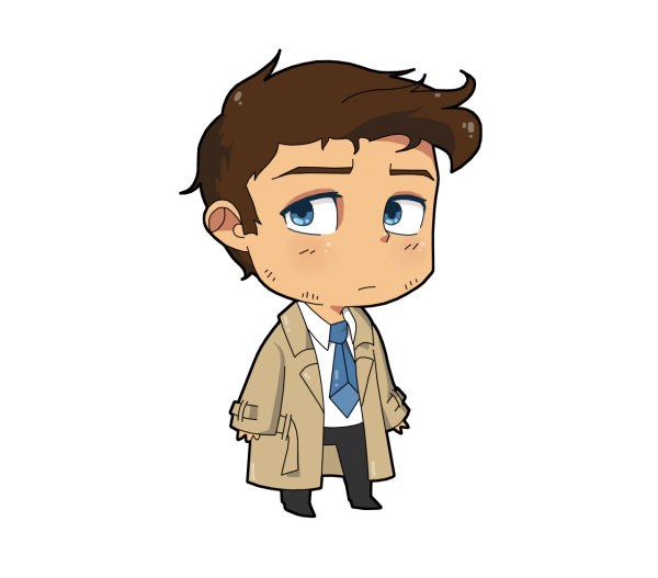 Сверхъестественное Стикеры рисунки