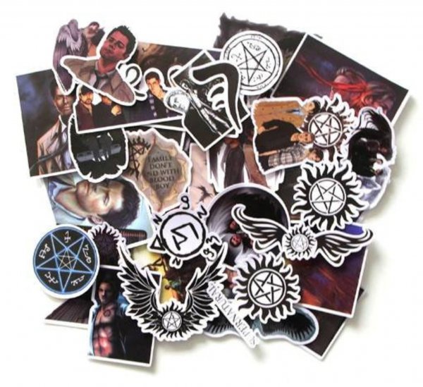 Наклейка (стикер) Supernatural