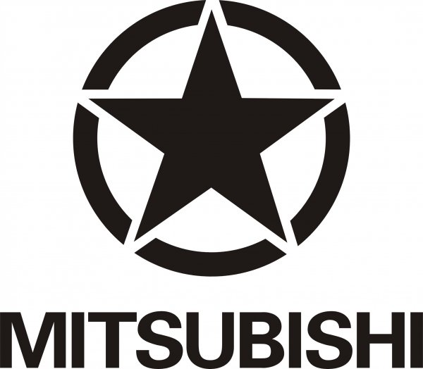Mitsubishi Zero наклейка