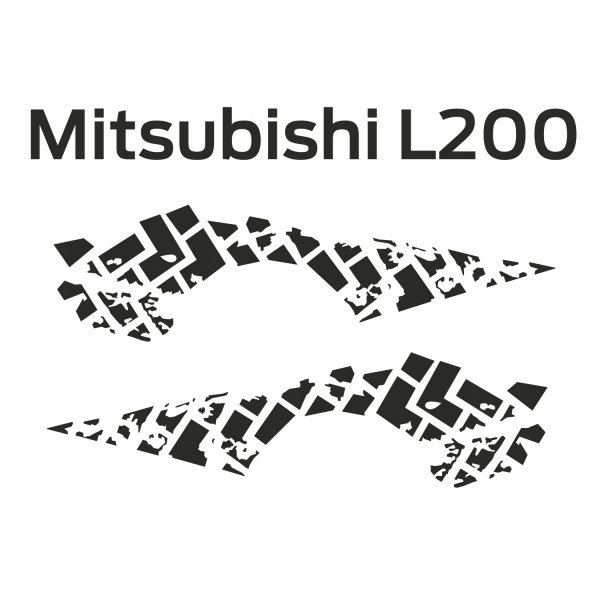 Наклейки Митсубиси