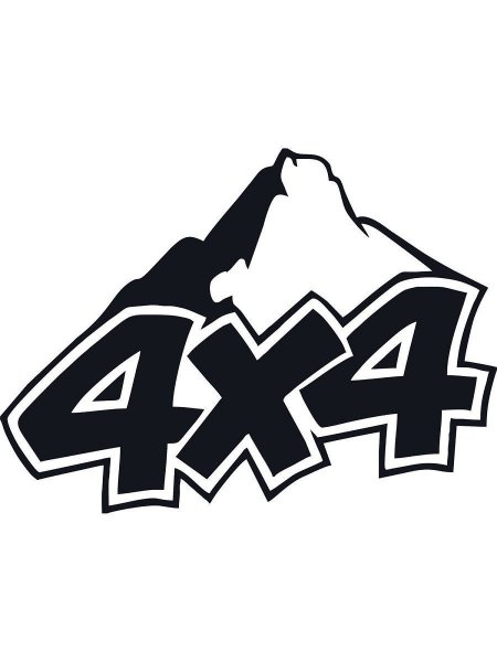 Наклейки на внедорожники 4х4