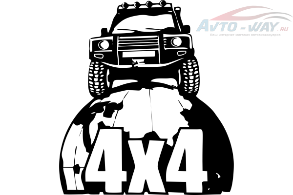 Внедорожники с наклейками