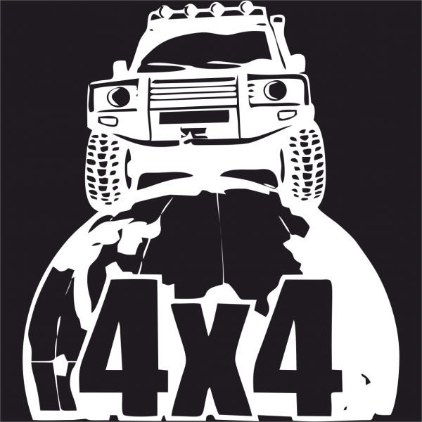 Наклейка оффроад 4х4