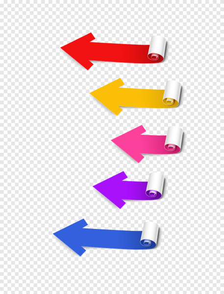 Баннер со стрелкой