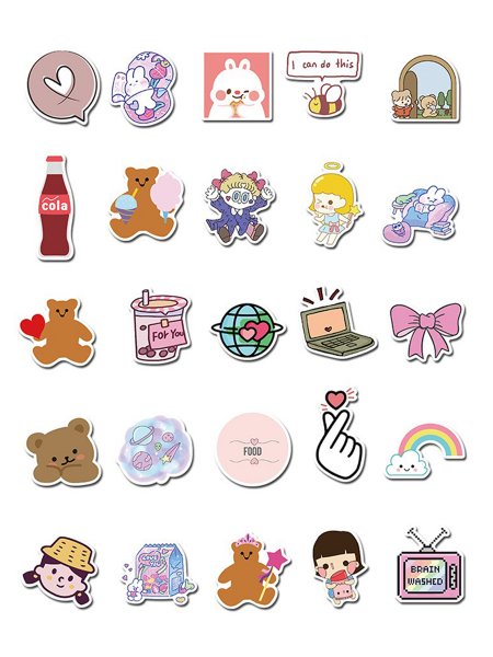 Наклейка на дневник