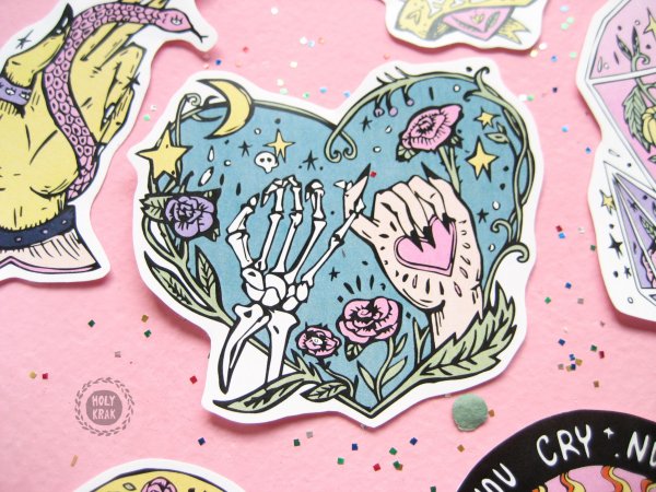 Стикеры на оккультную тематику