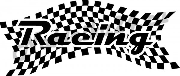 Надпись Racing