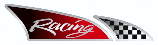 Наклейки на гоночные машины