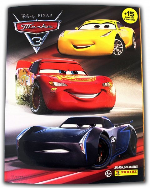 Наклейки Panini Тачки 3