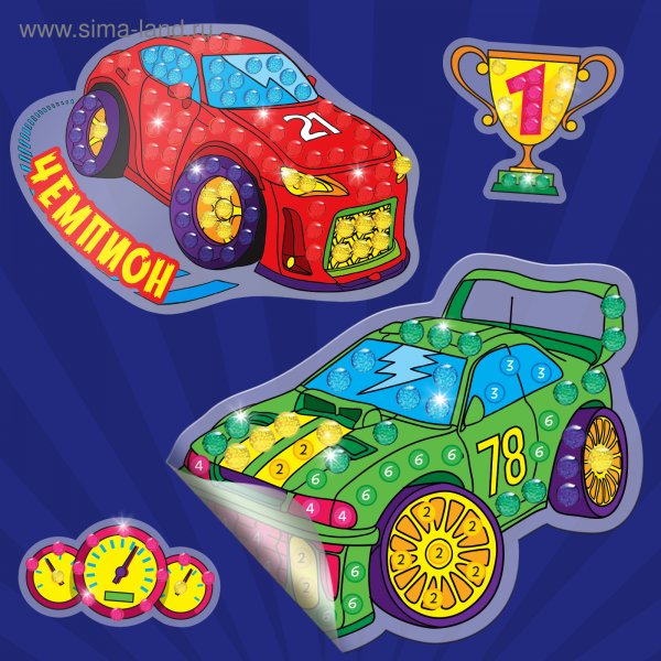 Аппликация Тачки