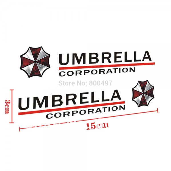 Umbrella наклейки на машину
