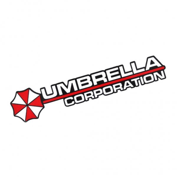 Umbrella Corporation наклейка на авто