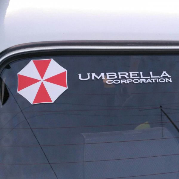 Наклейка Амбрелла на авто