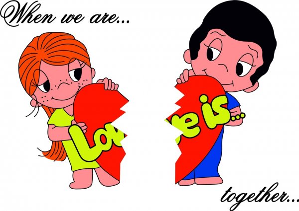 Рисунки Love is
