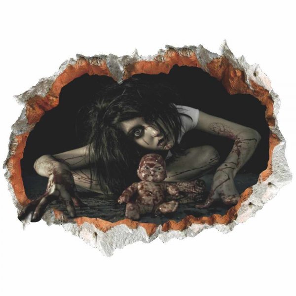 Стикеры страшилки