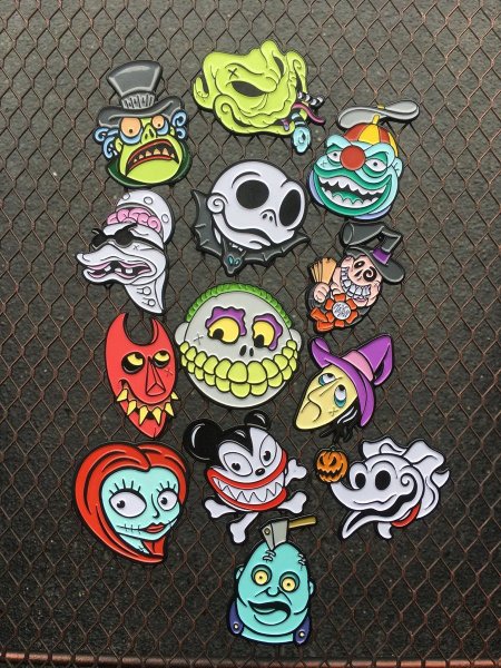 Страшные наклейки клоуна