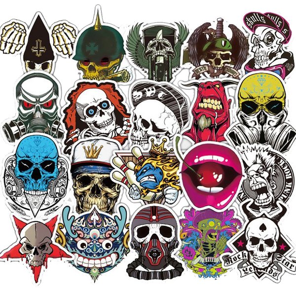 Наклейка призрак