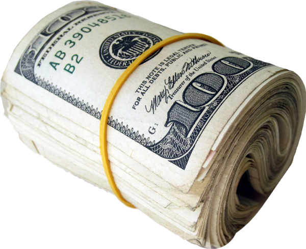 Стикер денежка