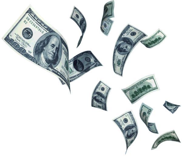 Летящие купюры