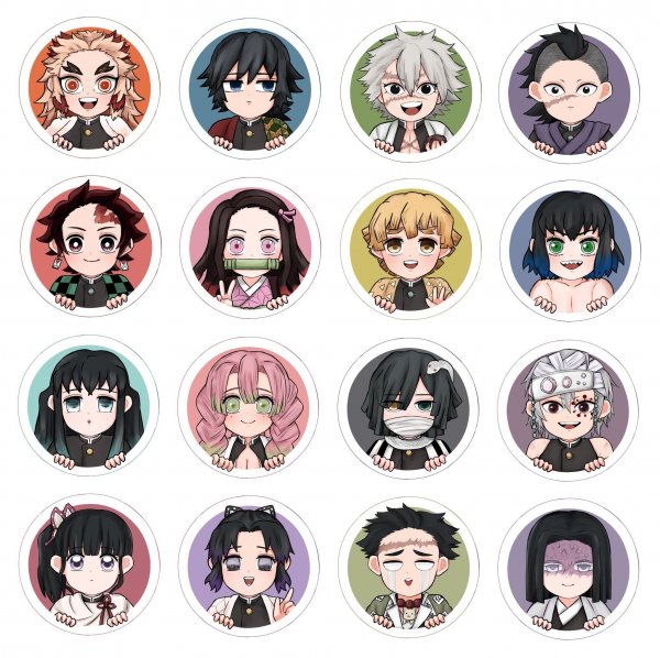 Наклейки аниме
