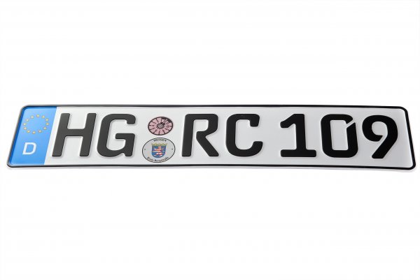 Европейский номерной знак