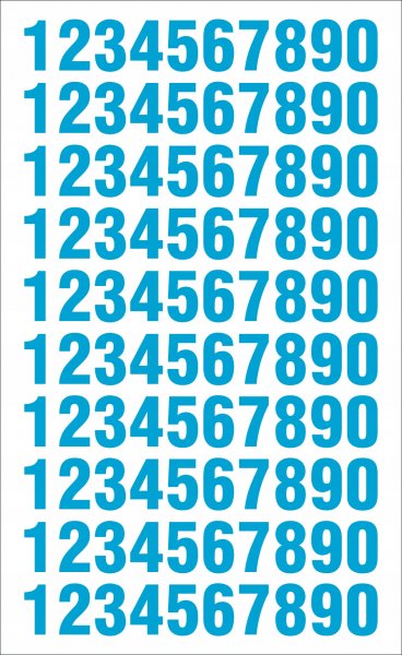 Наклейки на номера свои