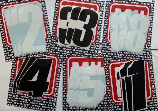 Номера на модельки машин