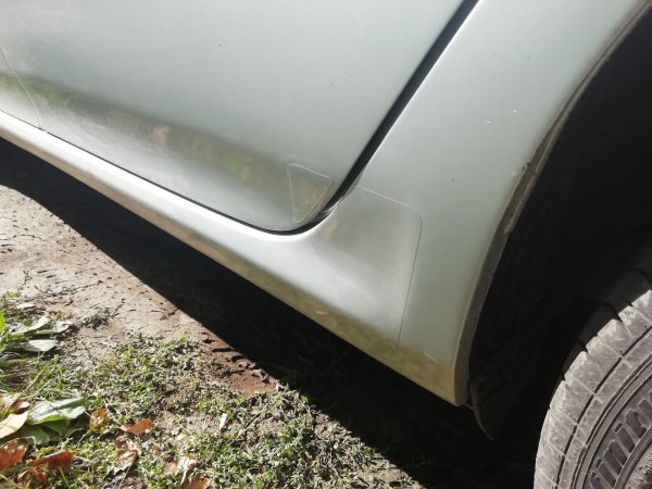 Наклейка на порог антигравийная Солярис