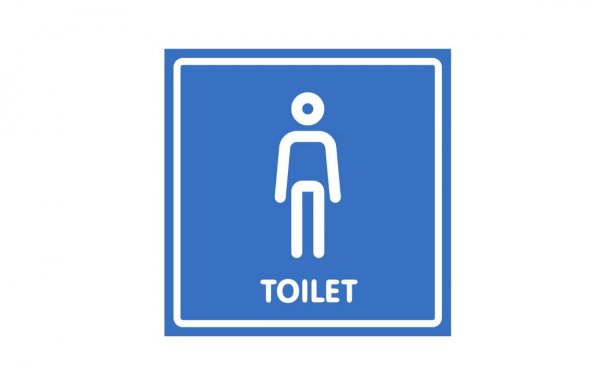 Наклейки на туалетную дверь