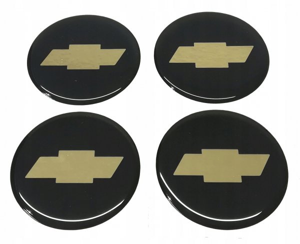 Наклейки на колпачки Chevrolet 60 мм