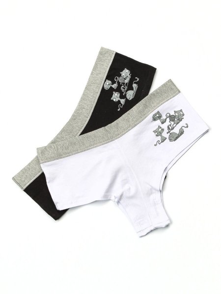 Трусики-бикини женские (25 шт.) (Белые) Чистовье